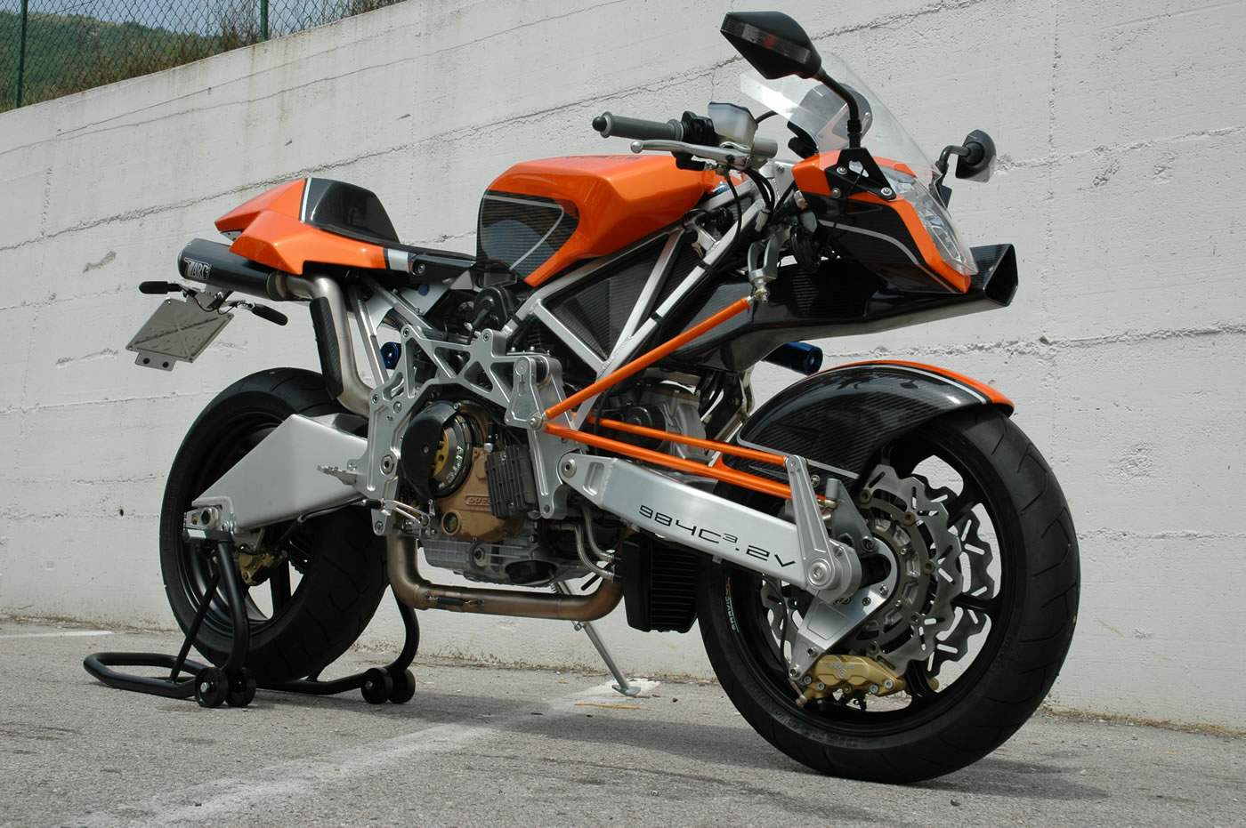 rear wheel steering motorcycle
